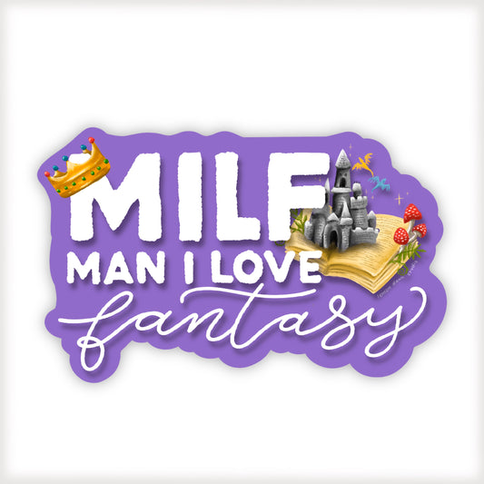 MILF - Man I Love Fantasty Vinyl Sticker