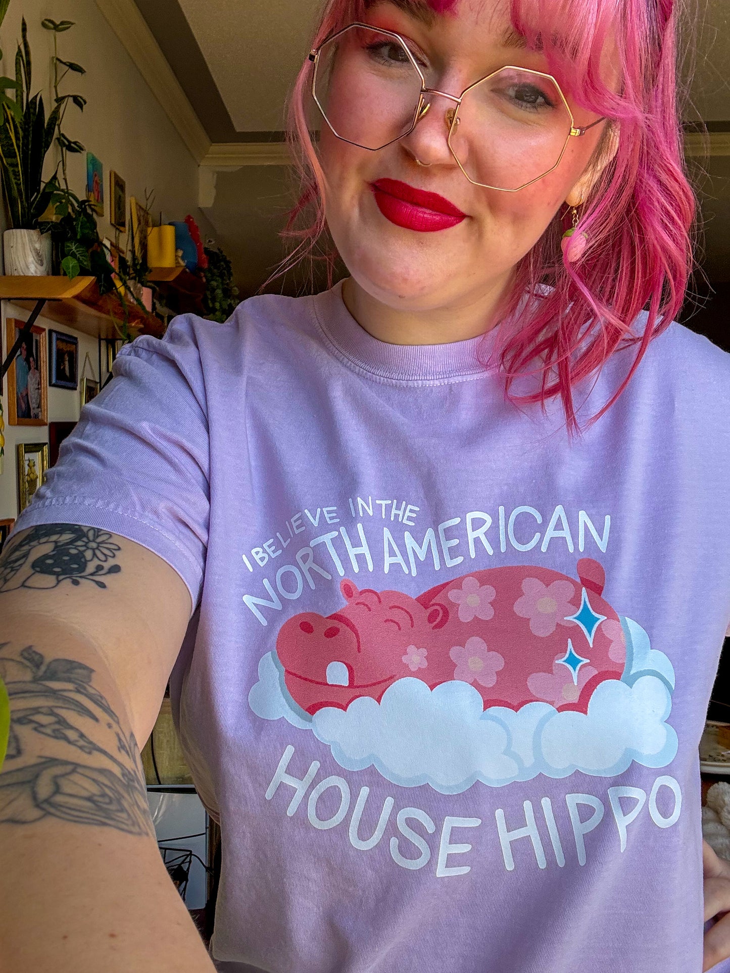 Comfort Colours North American House Hippo T-Shirt
