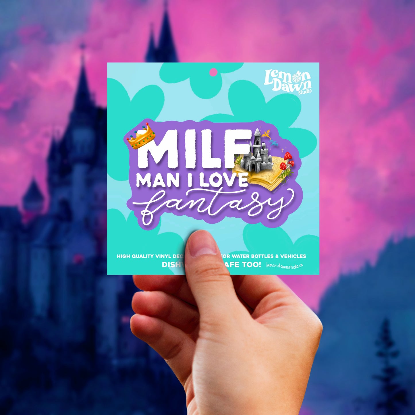 MILF - Man I Love Fantasty Vinyl Sticker