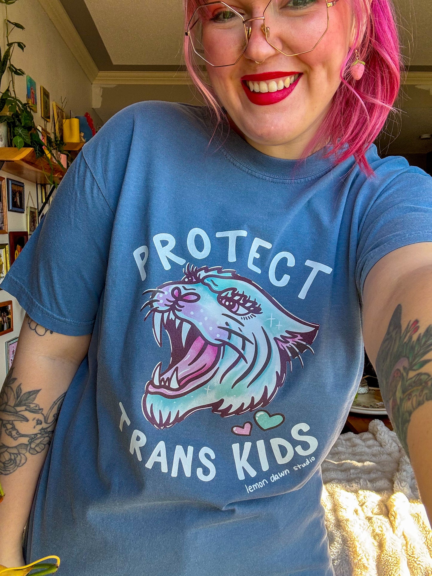 Comfort Colours Protect Trans Kids T-Shirt