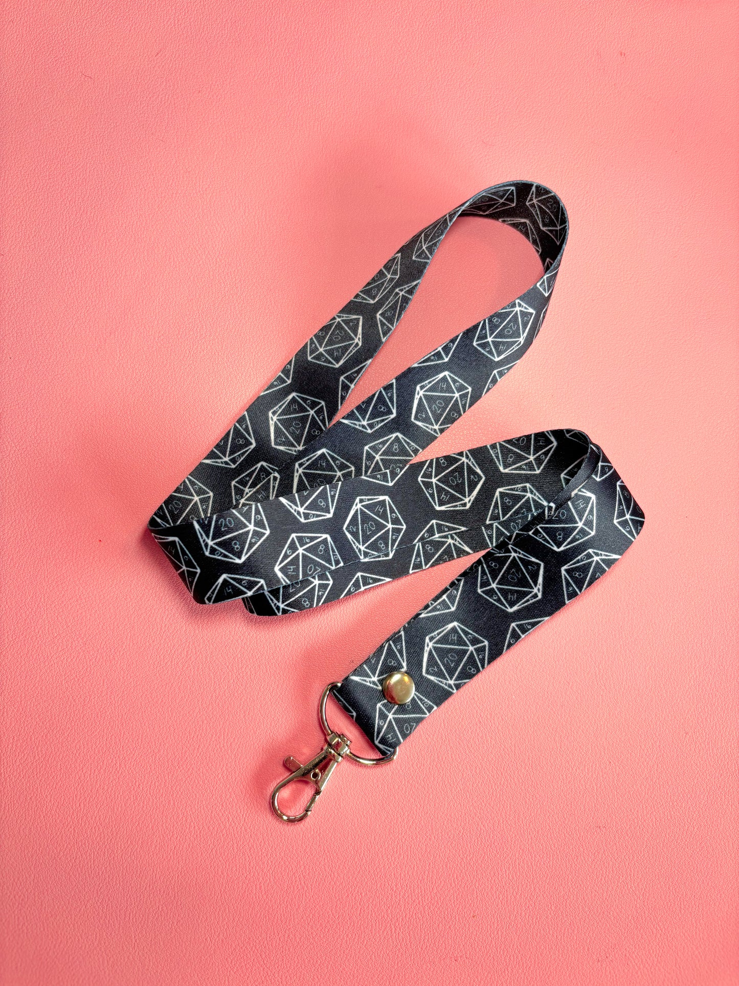 Silver Lobster Claw Lanyards