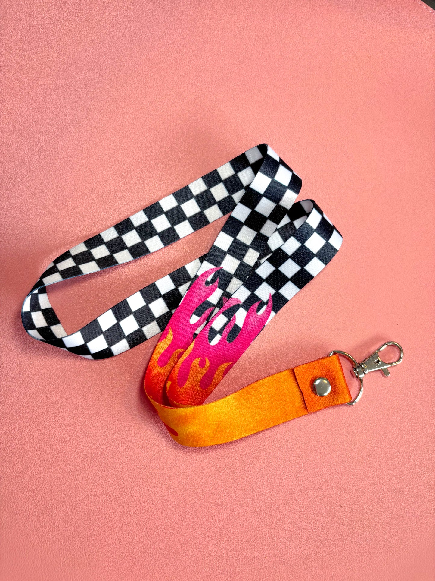 Silver Lobster Claw Lanyards