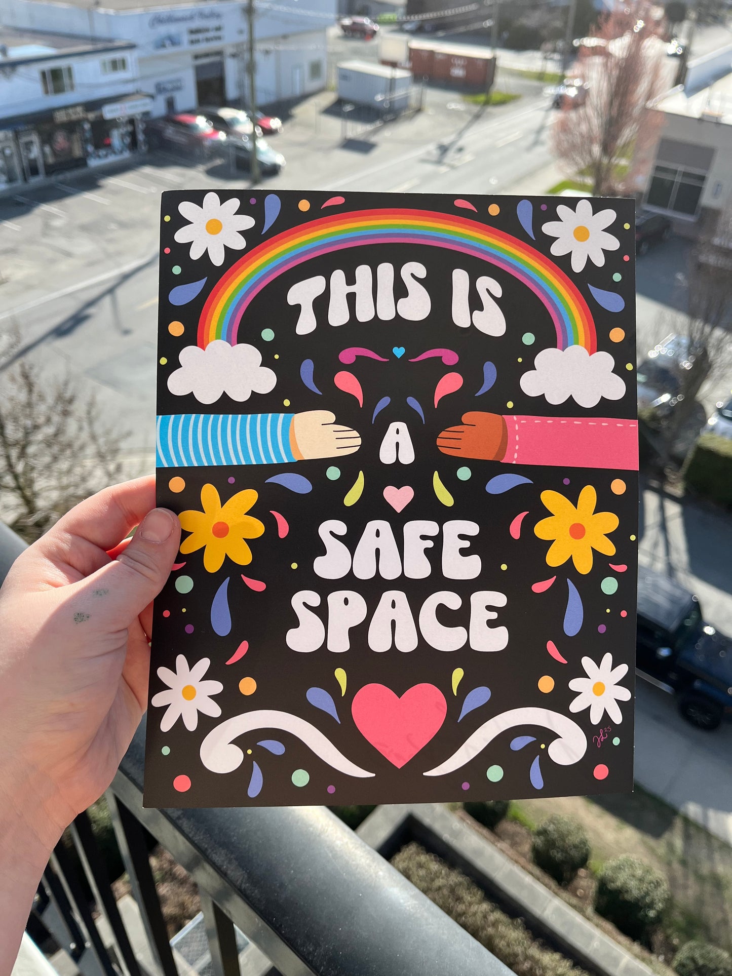 This Is A Safe Space Print