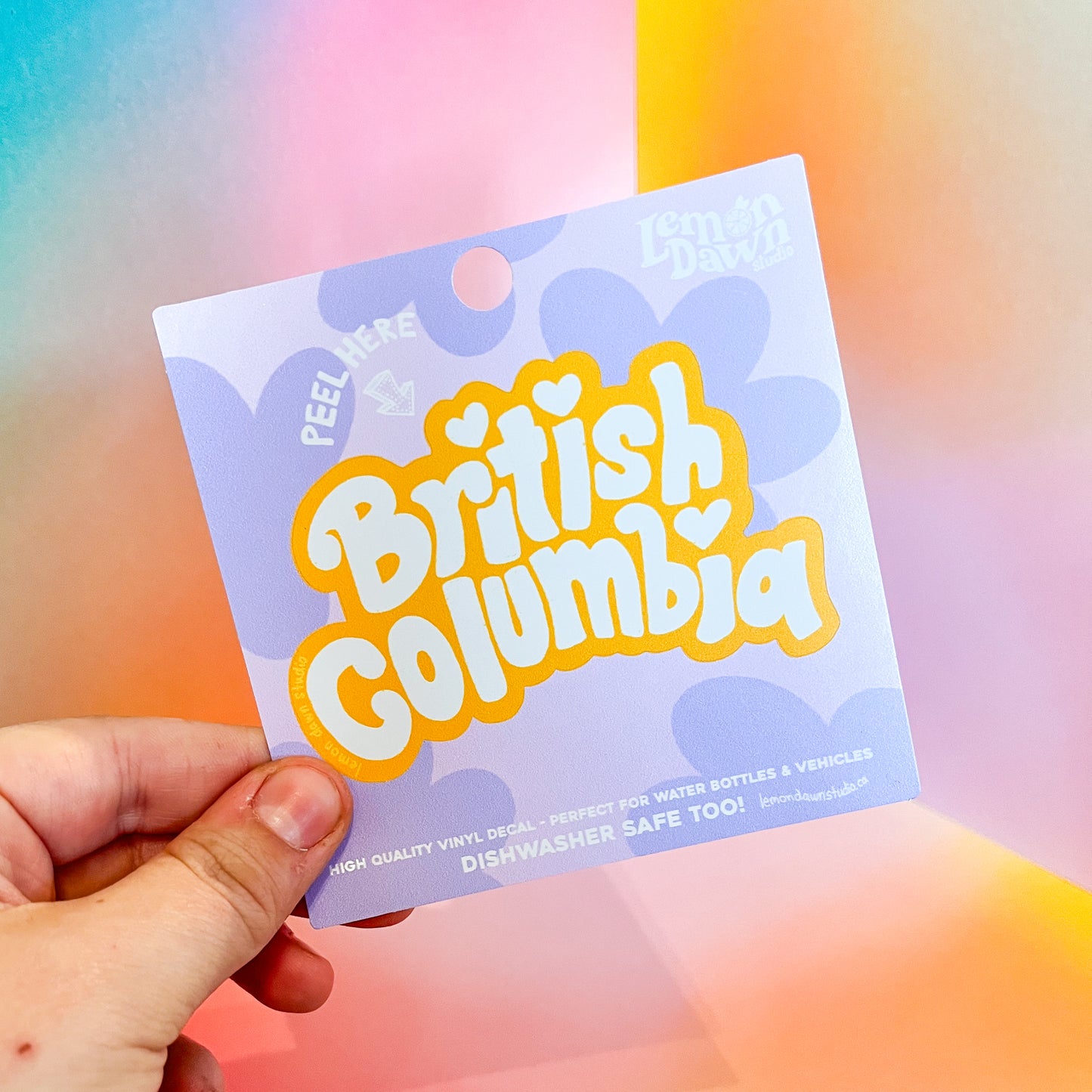 British Columbia Vinyl Sticker