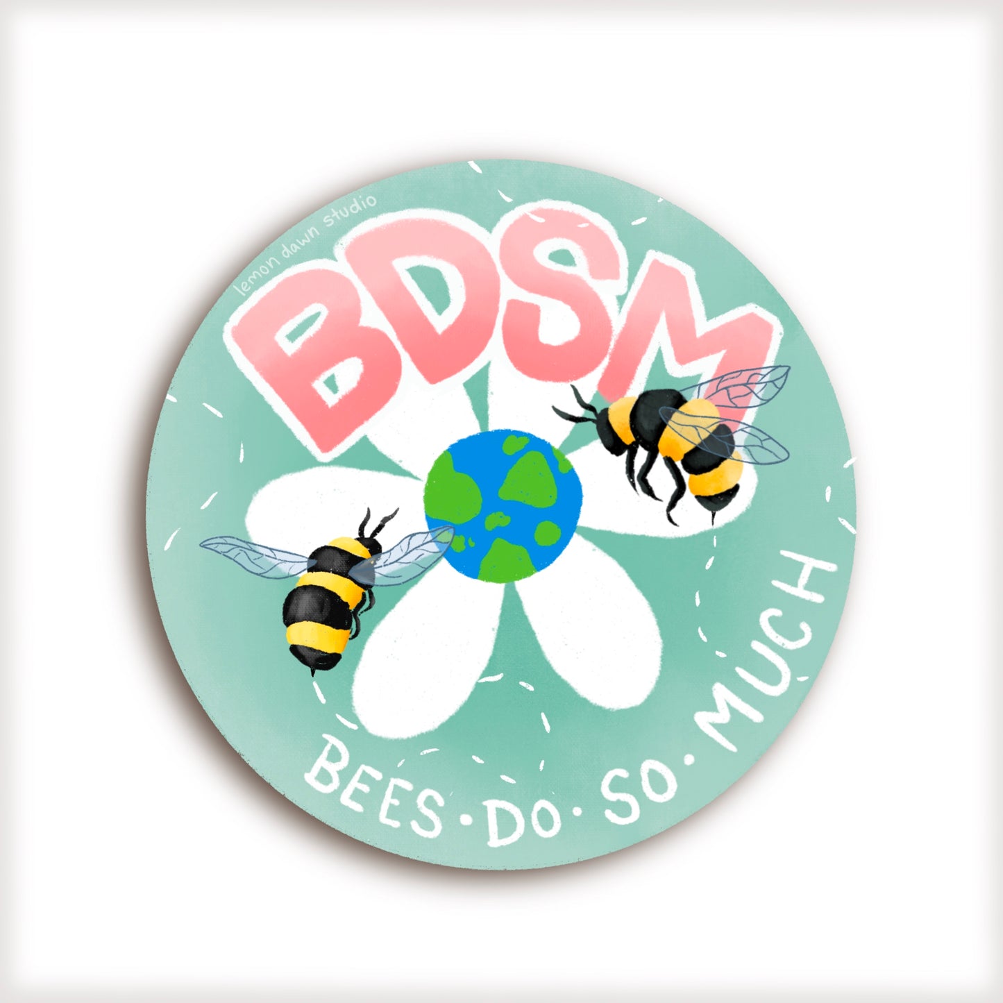 BDSM - Bees Do So Much Vinyl Sticker