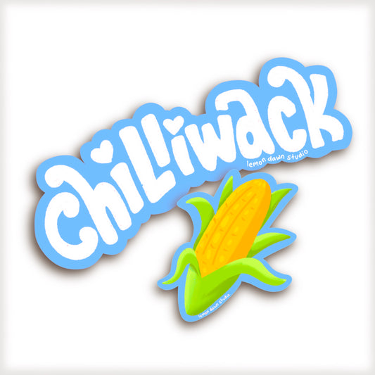 Chilliwack 2 Pack With Corn Vinyl Stickers