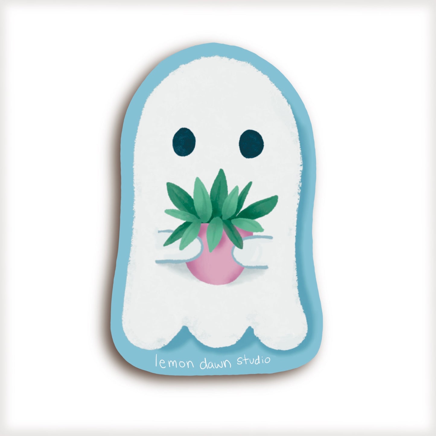 Ghost Plant Vinyl Sticker