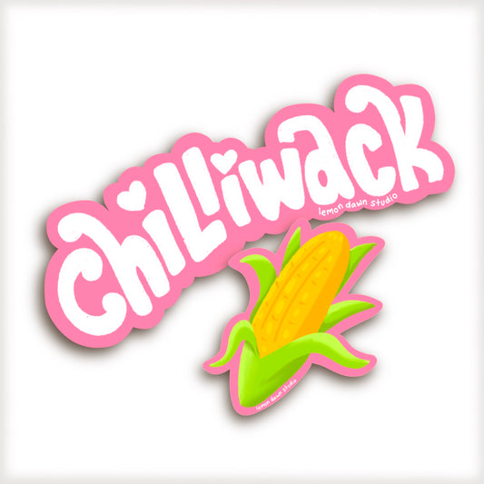 Chilliwack 2 Pack With Corn Vinyl Stickers