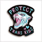 Protect Trans Kids Vinyl Sticker