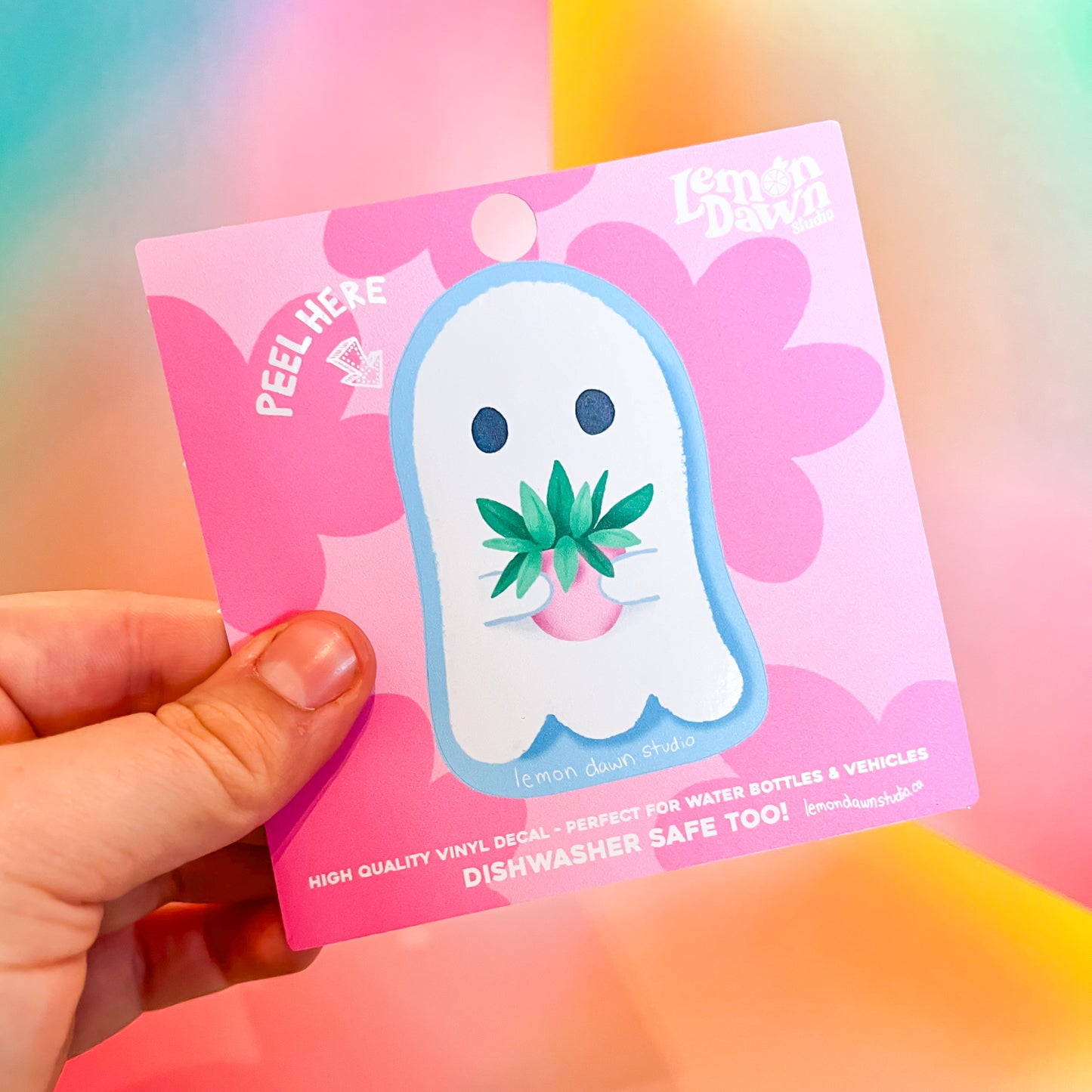 Ghost Plant Vinyl Sticker