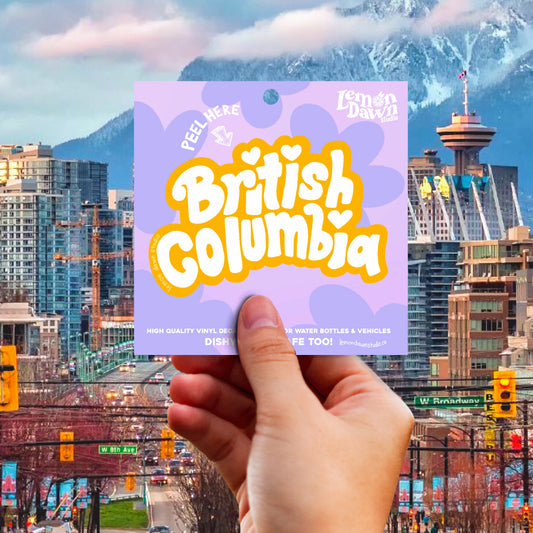 British Columbia Vinyl Sticker