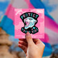 Protect Trans Kids Vinyl Sticker