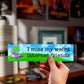 I miss my weird internet friends bumper sticker