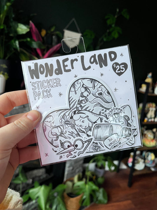 Wonderland Vinyl Sticker Pack